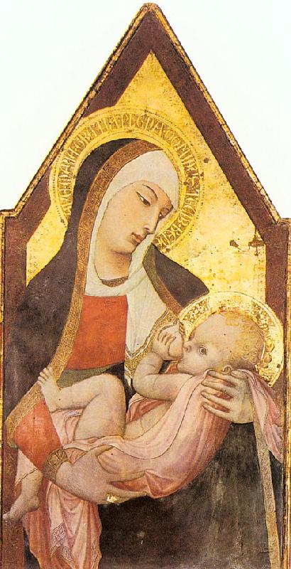 Ambrogio Lorenzetti Nursing Madonna Germany oil painting art
